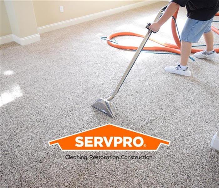 guy cleaning carpet
